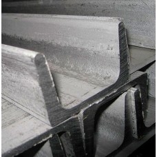 Швеллер нержавеющий г/к с уклоном внутренних граней полок 09Х16Н4Б 5У 50х32х4,4х7 мм ГОСТ 8240-97